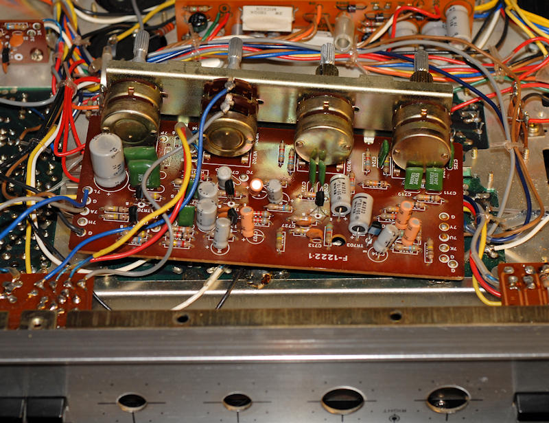 Improving the Sansui 2000x Receiver Power Amp Section